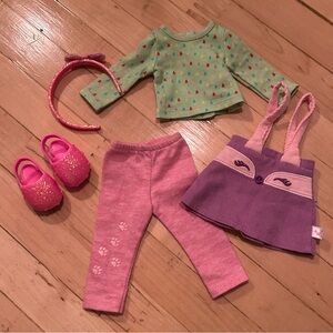 American Girl Wellie Wishers Smart as a Fox School Outfit - Doll NOT Included